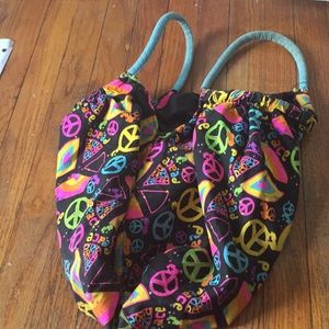 Peace sign bag